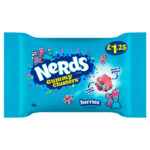 NERDS BERRIES FRUIT-FLAVOUR CANDY GUMMY CLUSTERS PMP £1.25 45G