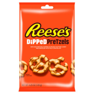 REESE'S DIPPED PRETZELS BAG 120G