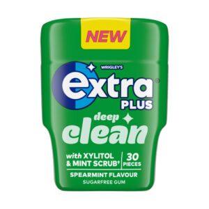 EXTRA PLUS DEEP CLEAN SUGARFREE BOTTLE 30PC 67G