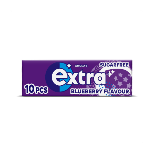 EXTRA BLUEBERRY SUGAR FREE 10PC 14G
