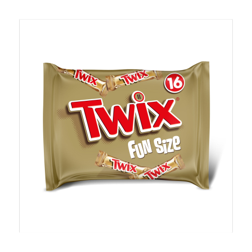 TWIX CHOCOLATE BISCUIT FUN SIZE BARS 333G