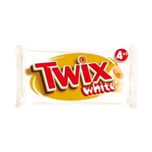 TWIX WHITE CHOCOLATE BAR 4PK 184G