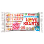 SWIZZELS LOVE HEART MULTIPACK 4 ROLLS 105G