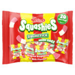 SWIZZELS ORIGINAL RASPBERRY & MILK DRUMSTICK SQUASHIES POUCH 280G