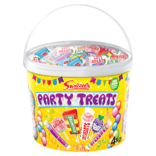 SWIZZELS PARTY TREATS TUB 4KG