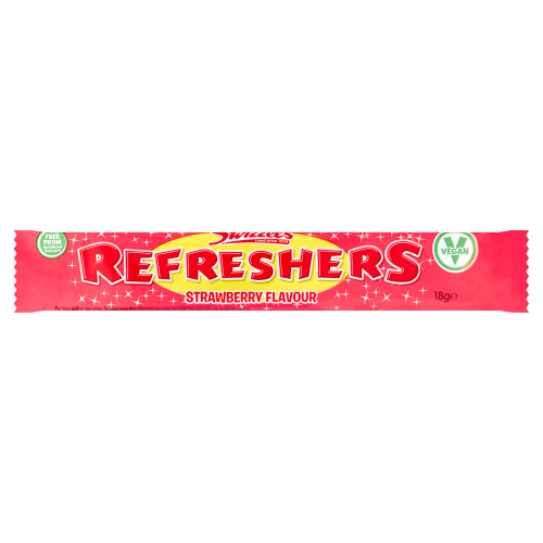 SWIZZELS REFRESHERS STRAWBERRY FLAVOUR 18G
