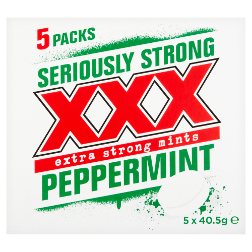 XXX EXTRA STRONG PEPPERMINTS 36X 202.5G