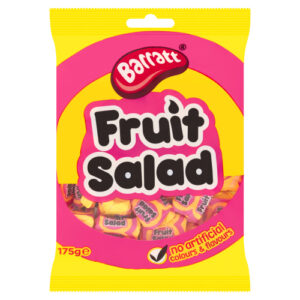 BARRATT FRUIT SALAD CHEW BAG 175G