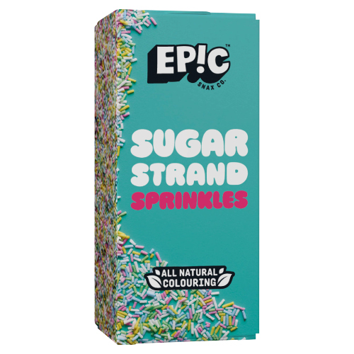 EPIC SUGAR STRANDS SPRINKLES 50G
