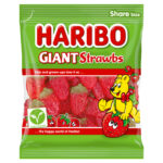 HARIBO GIANT STRAWBS SHARE SIZE 175G