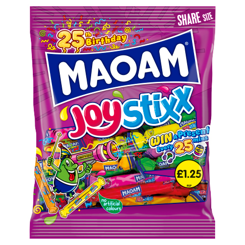MAOAM JOYSTIXX BAG PMP £1.25 140G