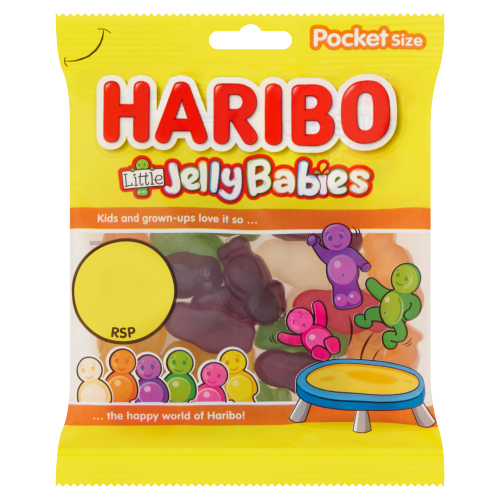 HARIBO LITTLE JELLY BABIES PMP 70P 60G