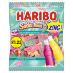 HARIBO SODA TWIST ZING BAG PMP £1.25 140G