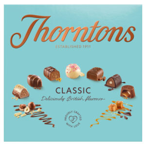 THORNTONS CLASSIC ASSORTED GIFT BOX CHOCOLATES 262G