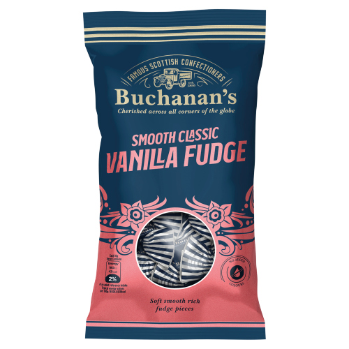 BUCHANAN'S VANILLA FUDGE 130G