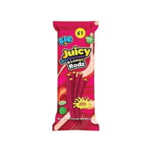 B!G JUICY BLACKCURRANT & LEMON RODZ PMP £1.00 150G