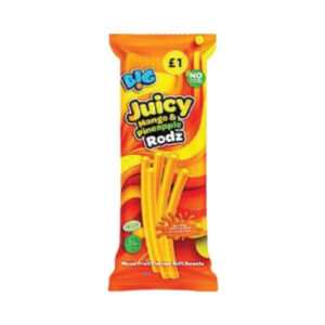 B!G JUICY MANGO & PINEAPPLE RODZ PMP £1.00 150G