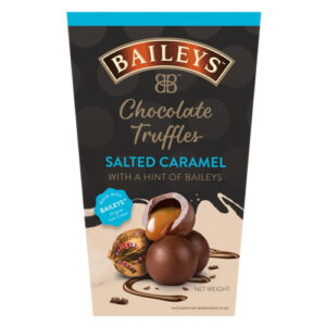 BAILEYS SALTED CARAMEL CHOCOLATE TRUFFLES CARTON 205G