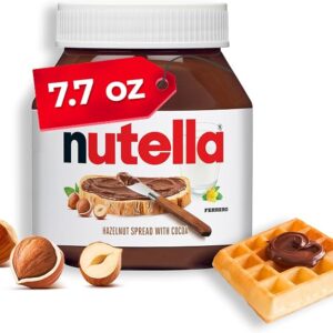 Nutella Creamy Hazelnut Spread with Cocoa, 7.7 oz