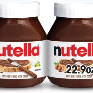 Nutella Creamy Hazelnut Spread with Cocoa, 2 Ct, 45.8 oz total