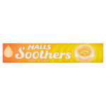 HALLS SOOTHERS HONEY & LEMON 45G