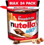 Nutella & Go Kids Snacks for Kids, Hazelnut Spread, 24 Pack, 1.8 oz