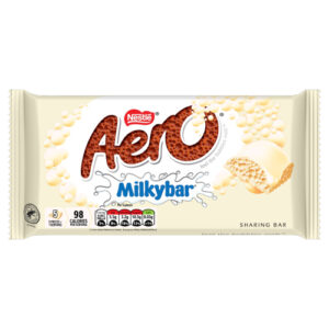AERO MILKYBAR WHITE CHOCOLATE SHARING BAR 145G-LAUNCH JULY-2026