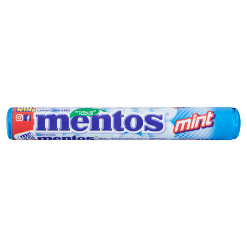 MENTOS MINT CHEWY DRAGEES 38G