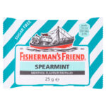 FISHERMAN'S FRIEND SPEARMINT SPEARMINT STRIPE LOZENGES 25G