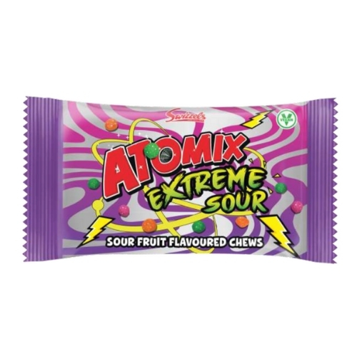 SWIZZELS SOUR XTREME SOUR FLAVORED CHEWS 60G- LAUNCH JULY-2026