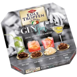 Edle Tropfen in Nuss Gin