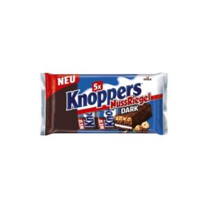 Knoppers Nussriegel pack of 5 dark - new edition
